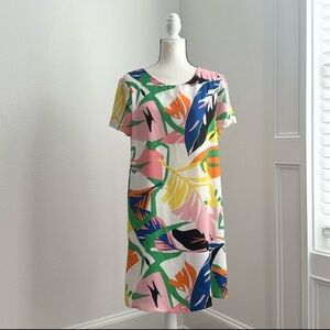 SHE + SKY | Tropical Print Dress | Size 10